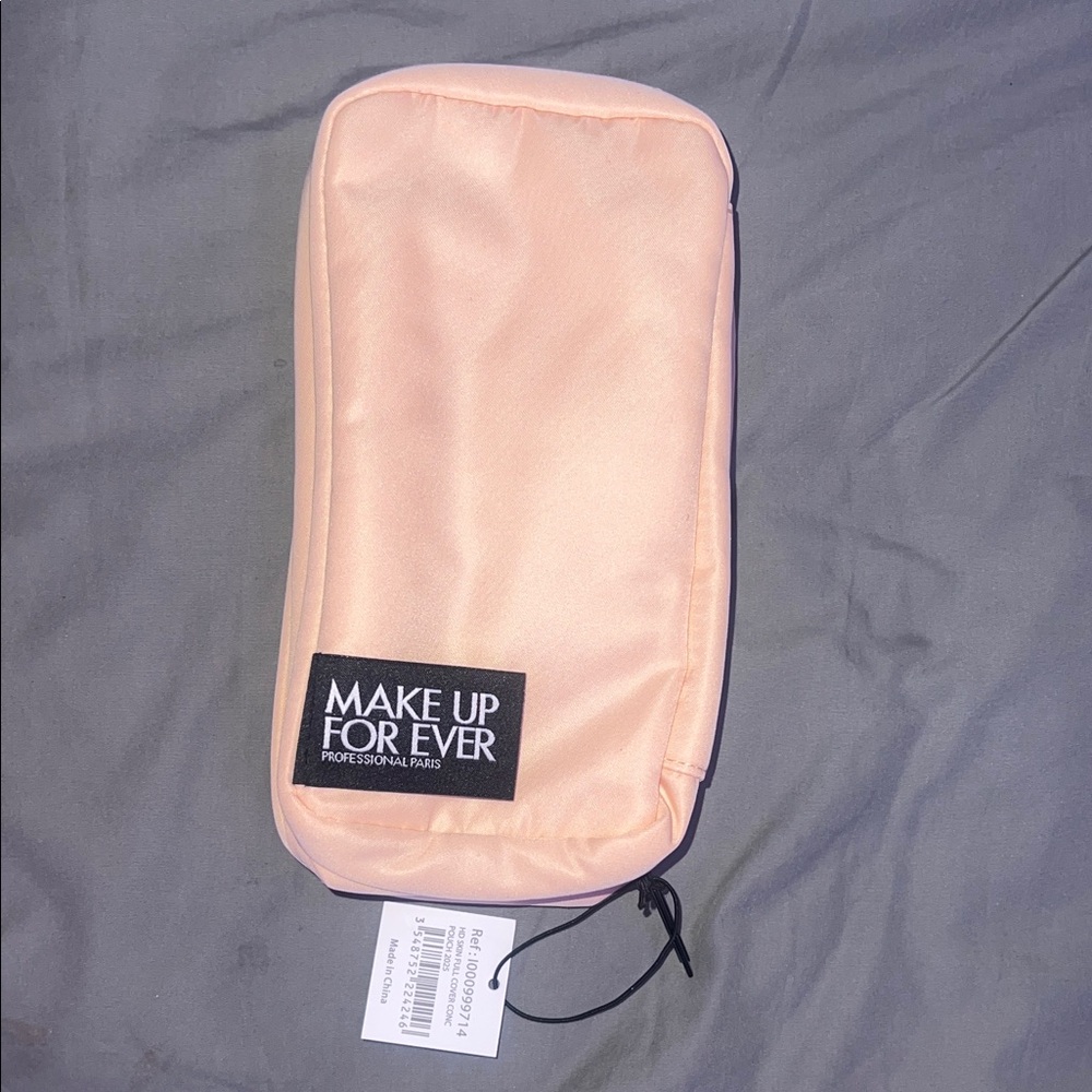 Makeup Forever Soft Pink Cosmetic Pouch